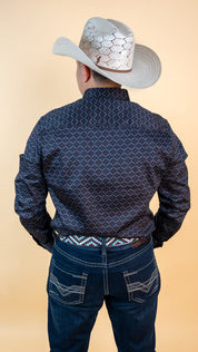 Platini Long Sleeve Nelson Button Up