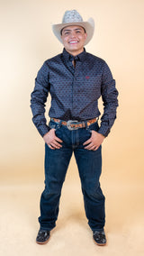 Platini Long Sleeve Nelson Button Up