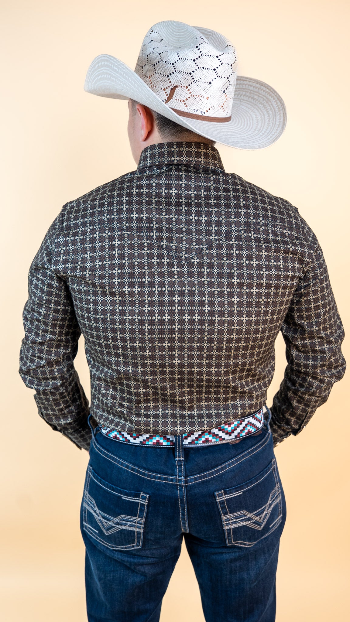 Platini Long Sleeve Chris Braswell Pearl Snap