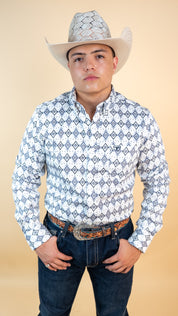 Platini Long Sleeve Payne Durham Button Up