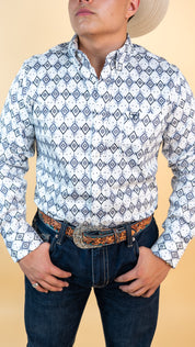 Platini Long Sleeve Payne Durham Button Up
