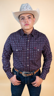 Platini Long Sleeve Kieft Pearl Snap