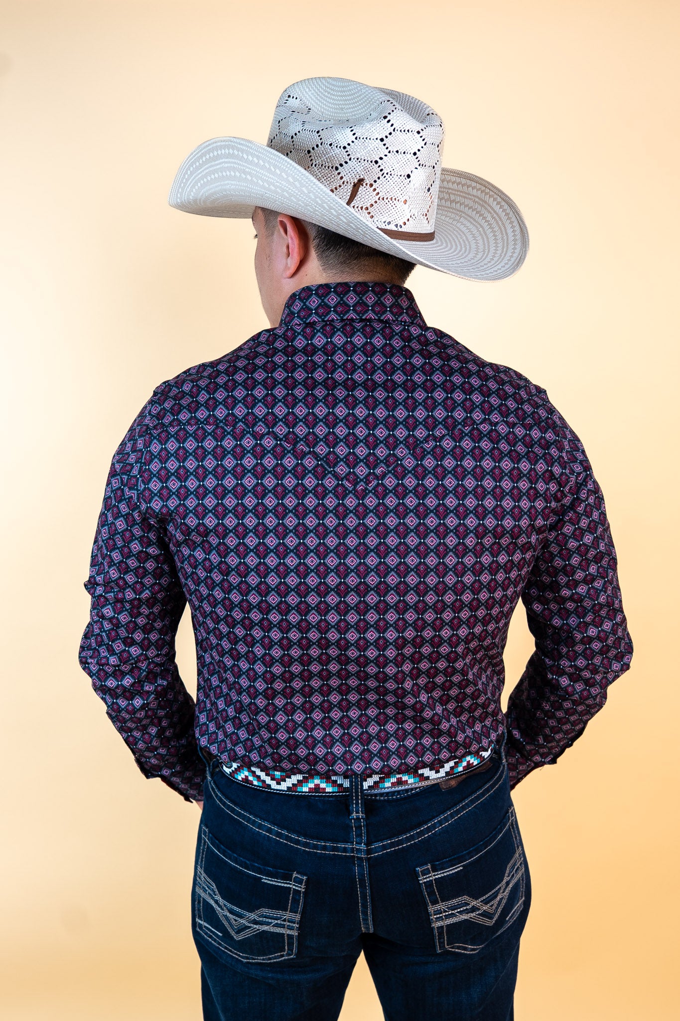 Platini Long Sleeve Kieft Pearl Snap