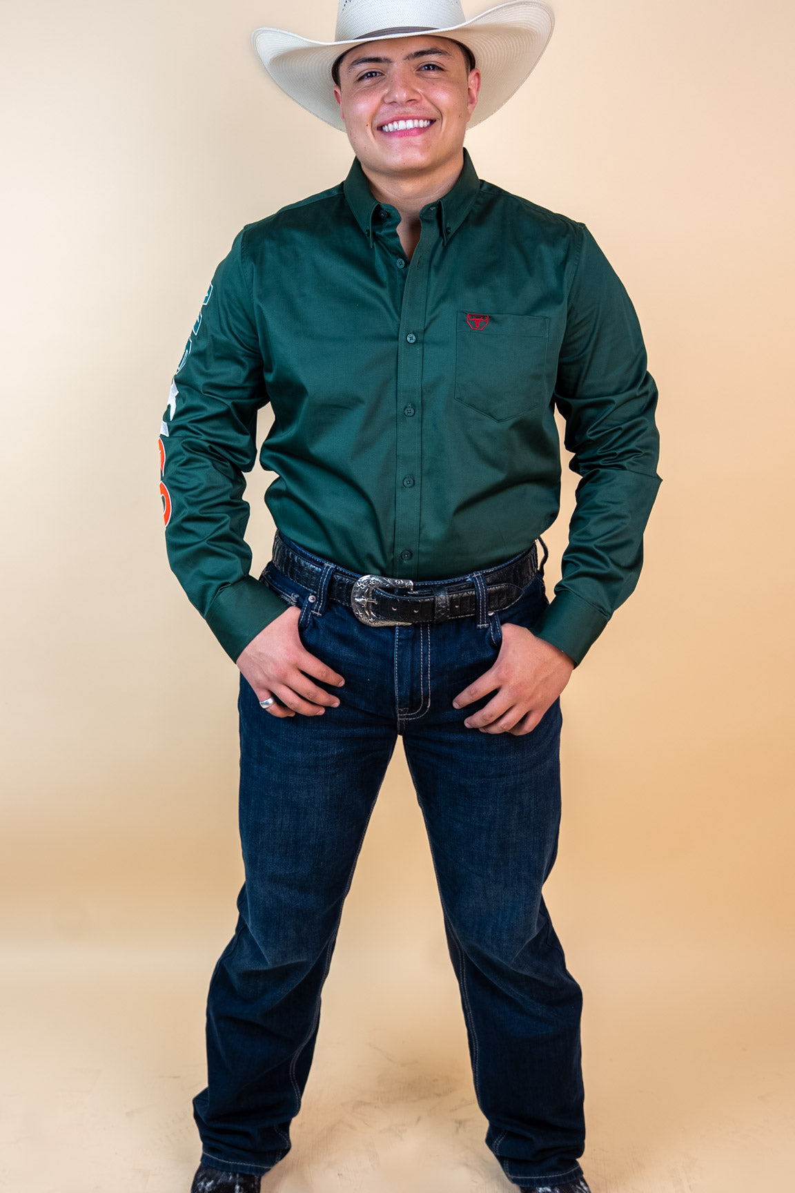 Platini Long Sleeve Rolex Mexico Button Up