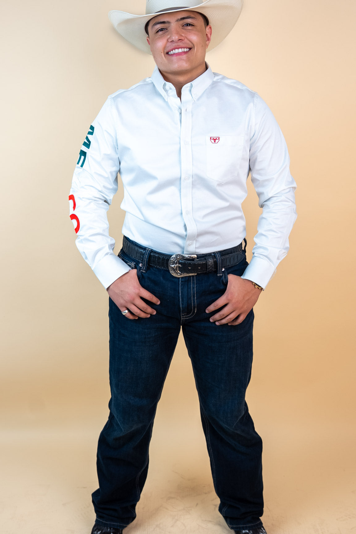 Platini Long Sleeve Rolex Mexico Button Up