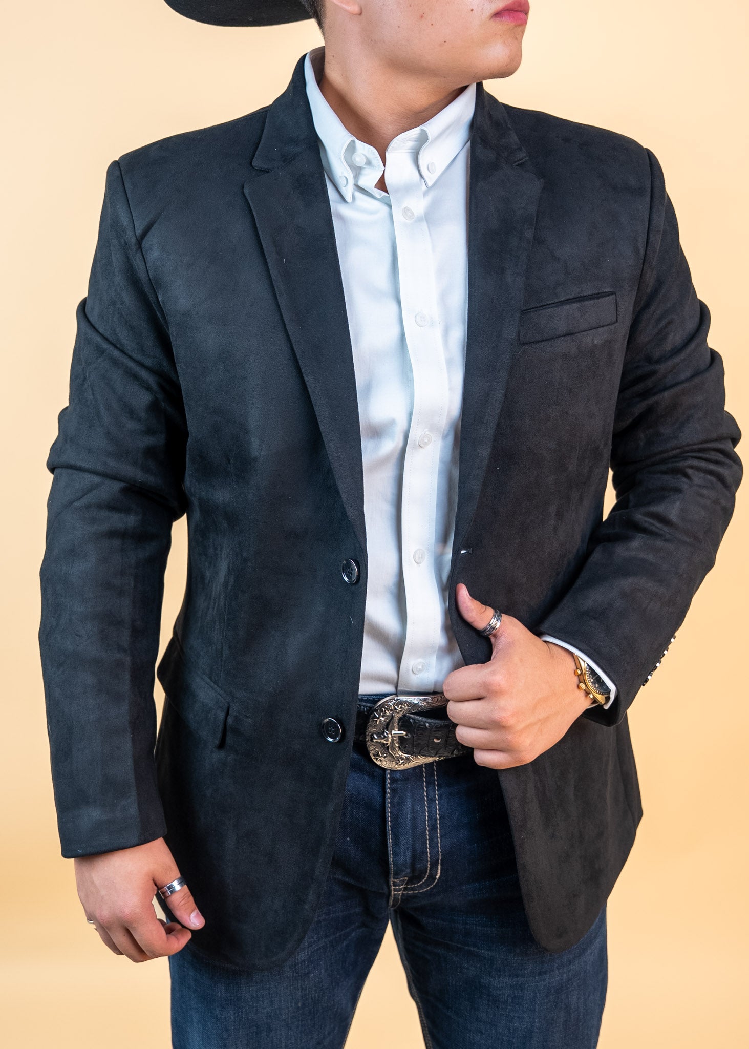 Platini Teddy Suede Blazer