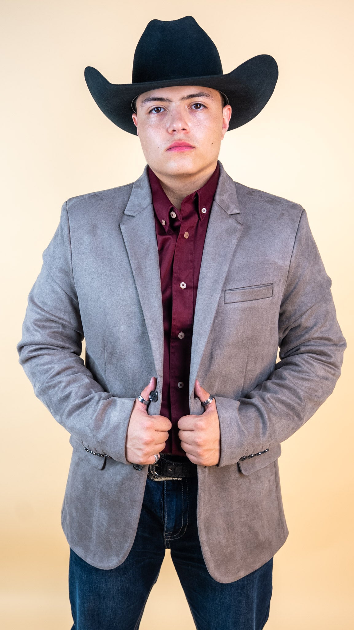 Platini Teddy Suede Blazer