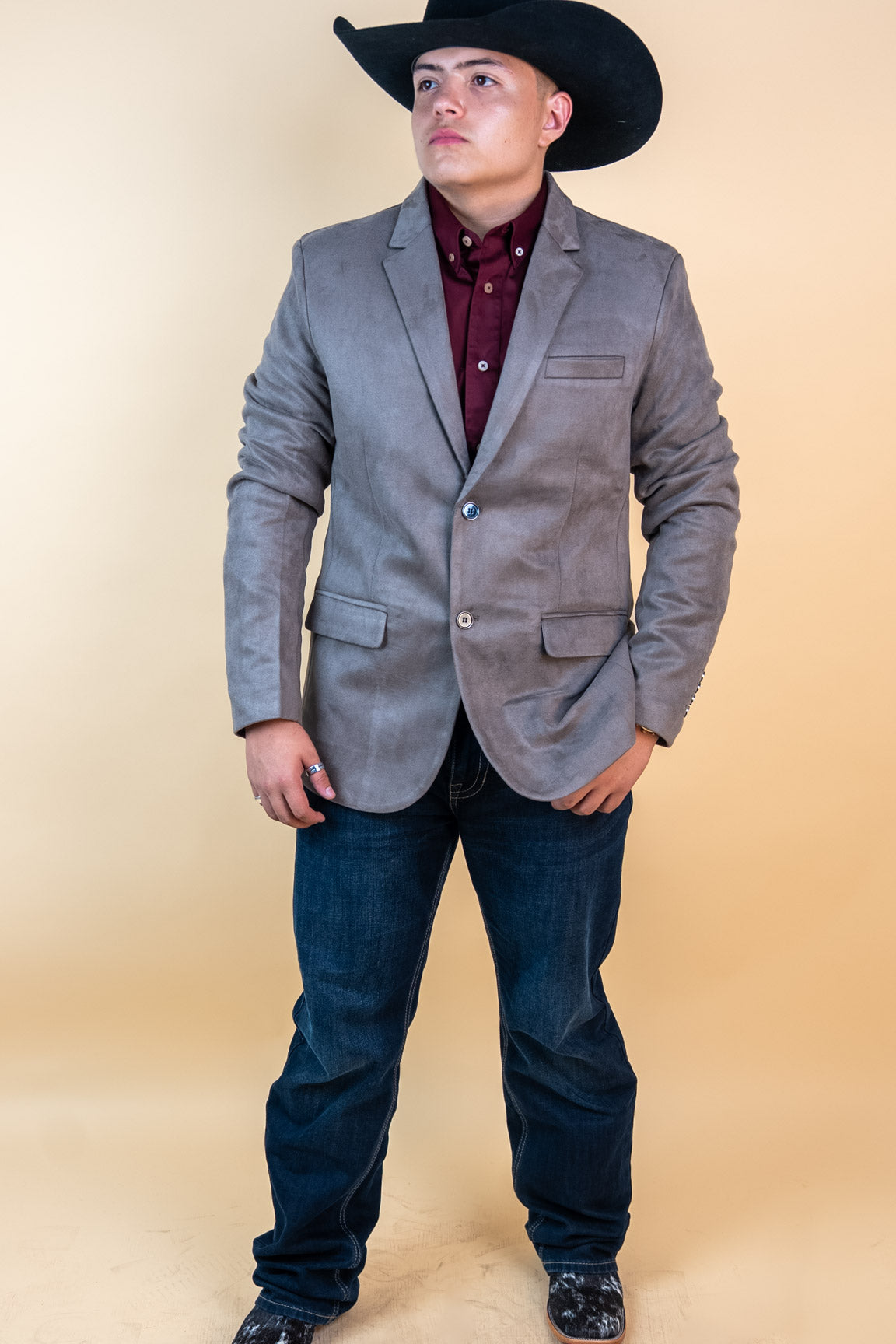 Platini Teddy Suede Blazer