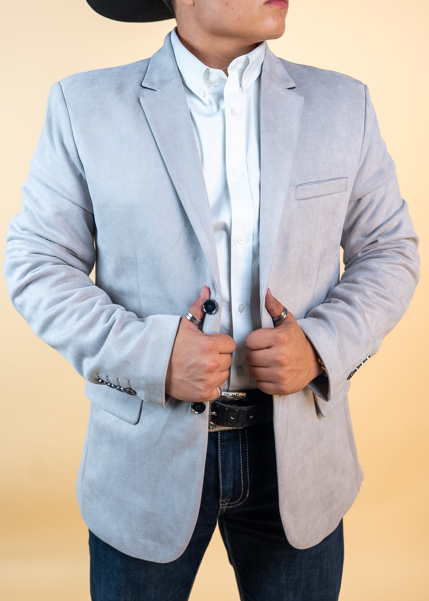 Platini Teddy Suede Blazer