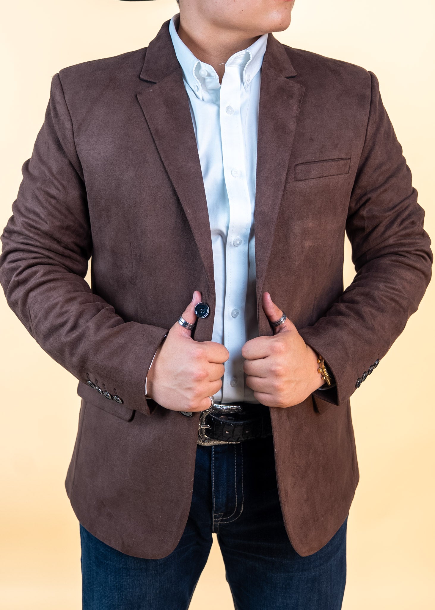 Platini Teddy Suede Blazer