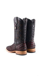 Bradley Python Square Toe Cowboy Boot