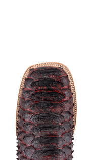 Bradley Python Square Toe Cowboy Boot