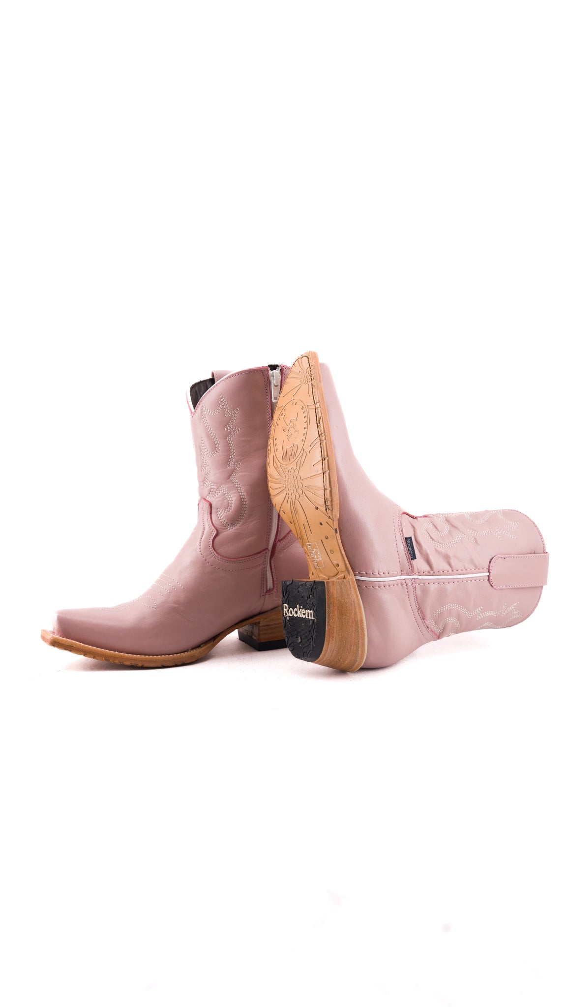 Claire Short Shaft Snip Toe Cowgirl Boot