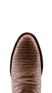Daryl Lizard Round Toe Cowboy Boot