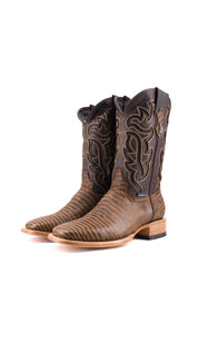 Bruce Lizard Square Toe Cowboy Boot
