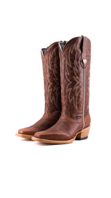 Arisha Midi Frontier Toe Cowgirl Boot