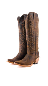 Azucena Tall Snip Toe Cowgirl Boot