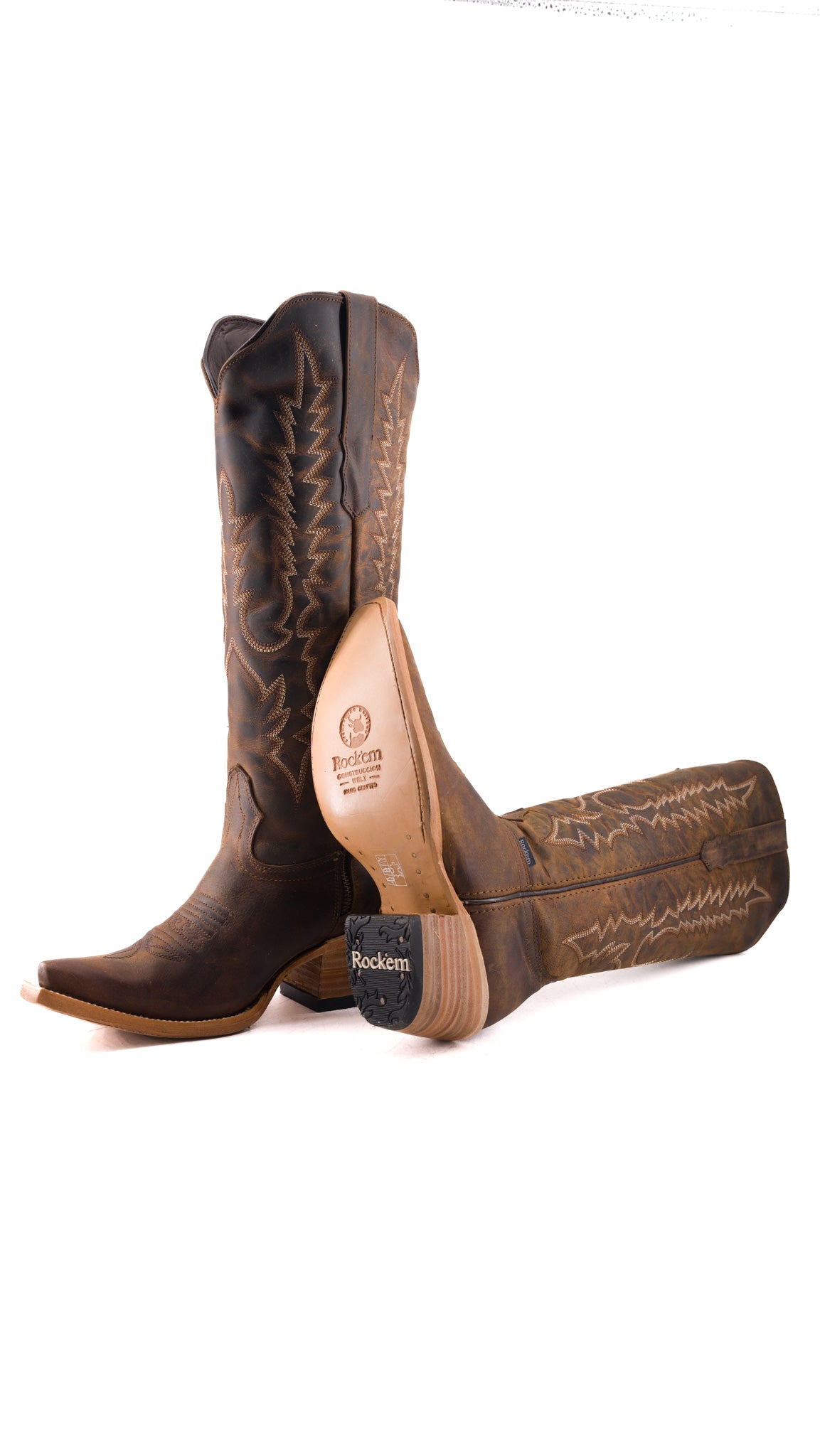 Azucena Tall Snip Toe Cowgirl Boot