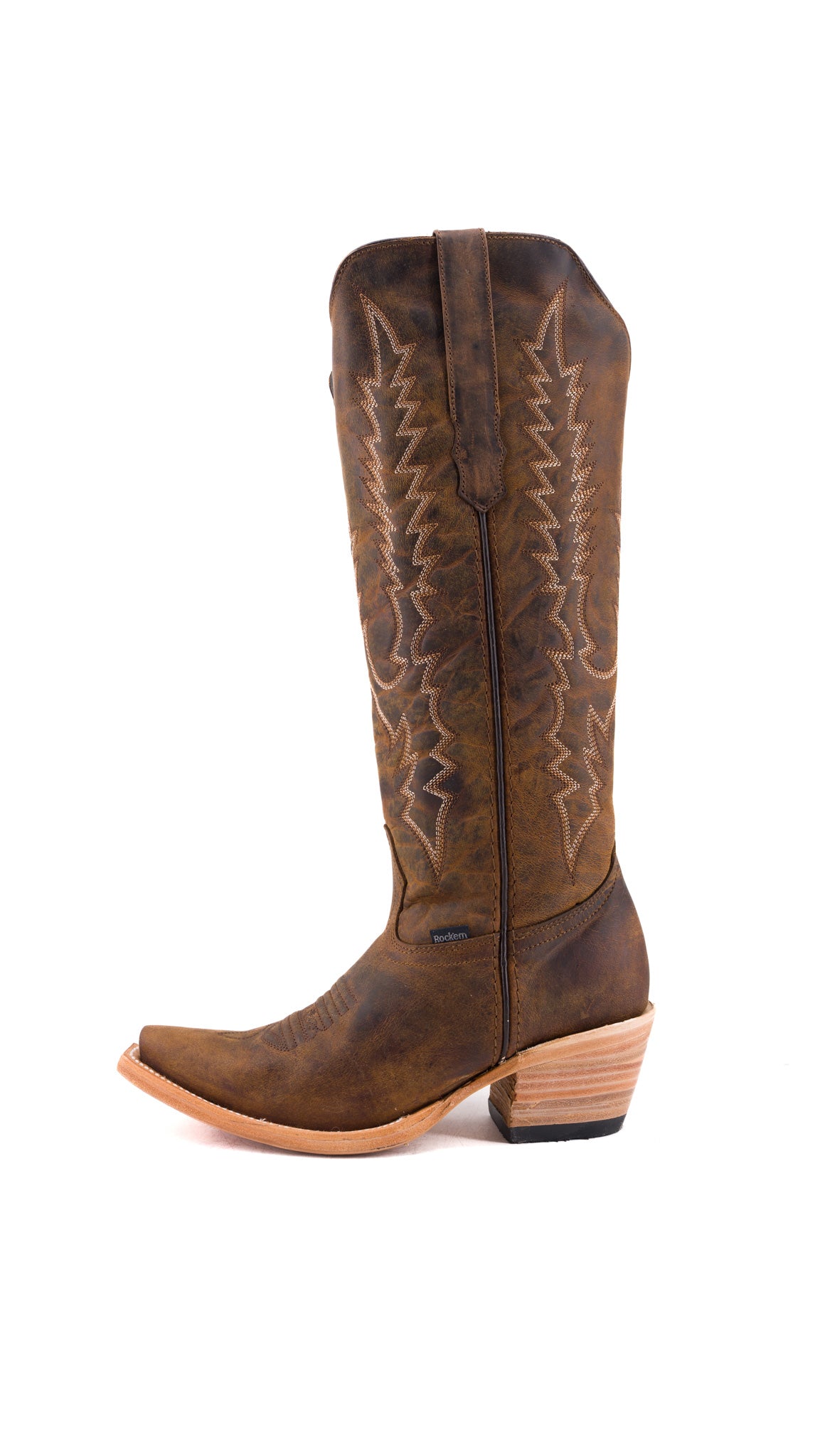 Azucena Tall Snip Toe Cowgirl Boot