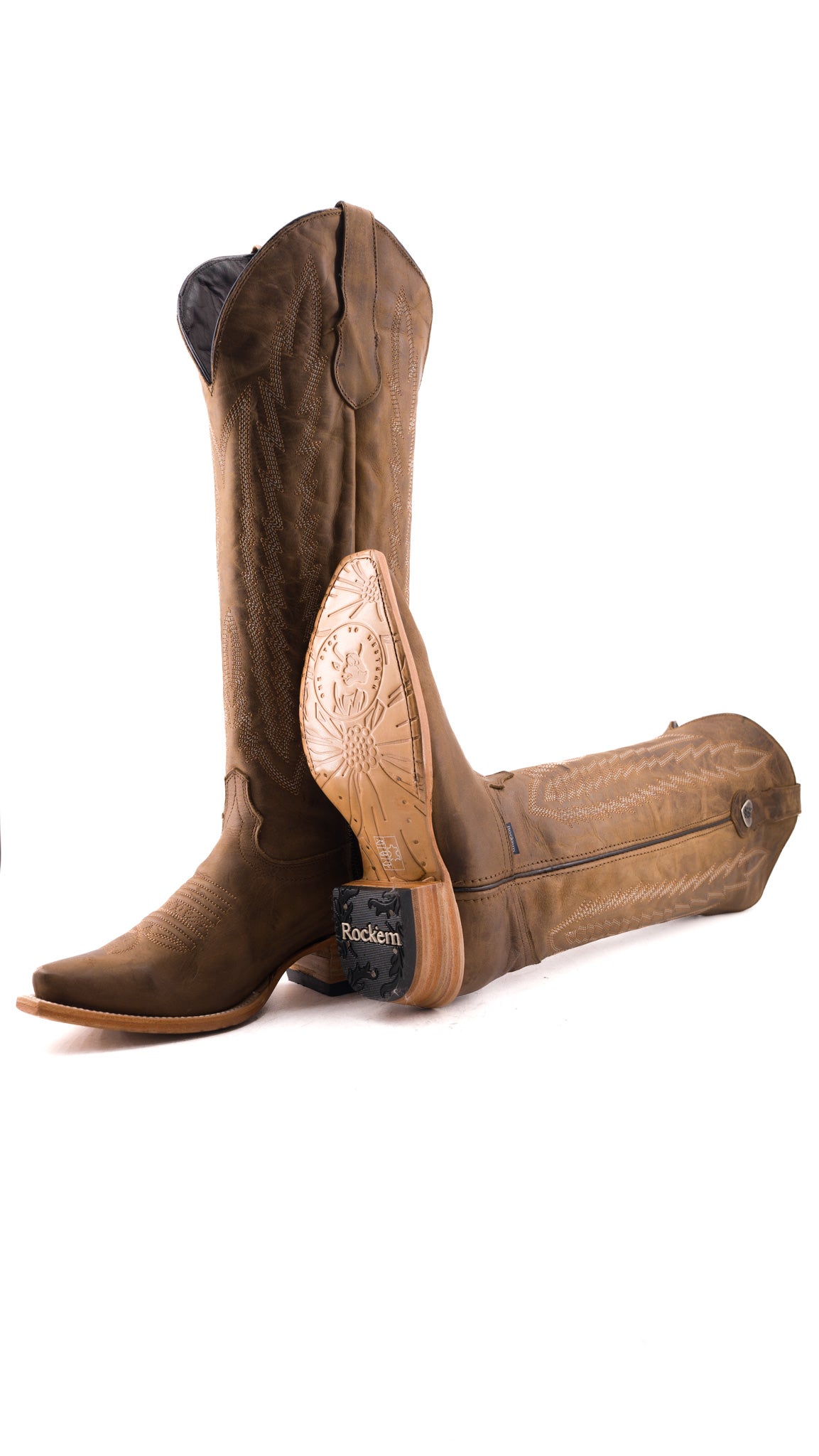 Eleanor Tall Snip Toe Cowgirl Boot