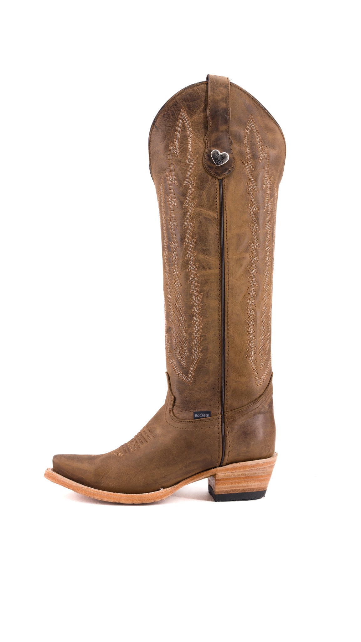 Eleanor Tall Snip Toe Cowgirl Boot