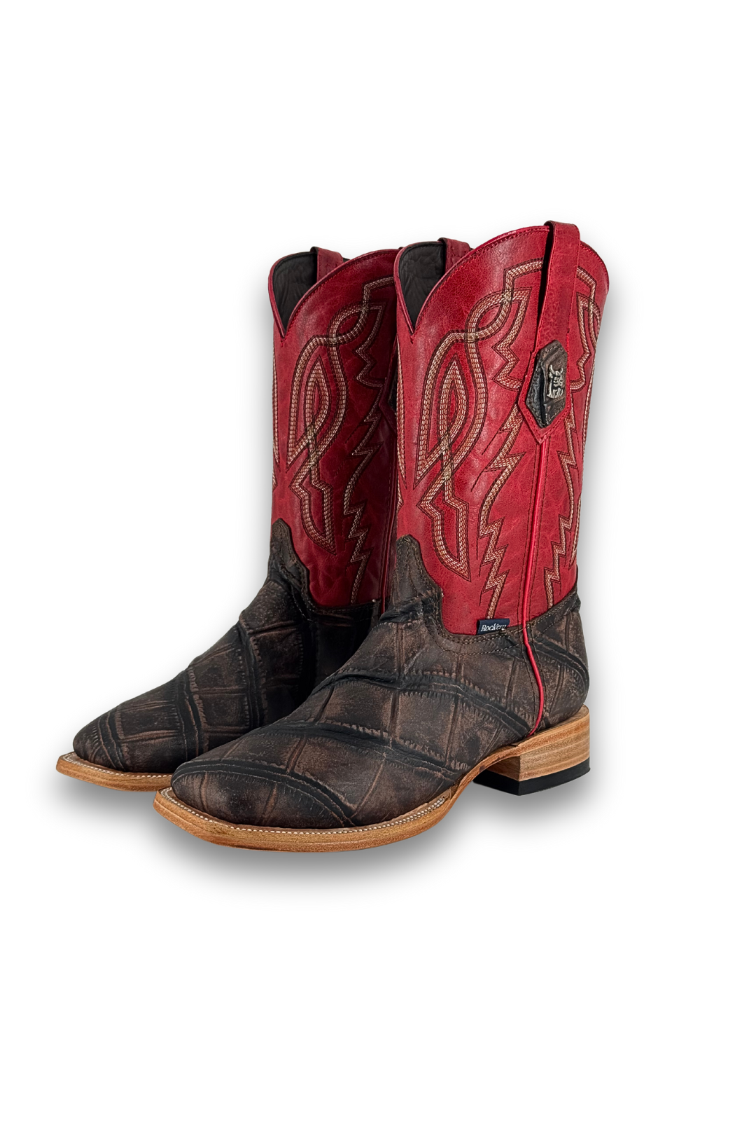 Renegat Alligator Square Toe Cowboy Boot