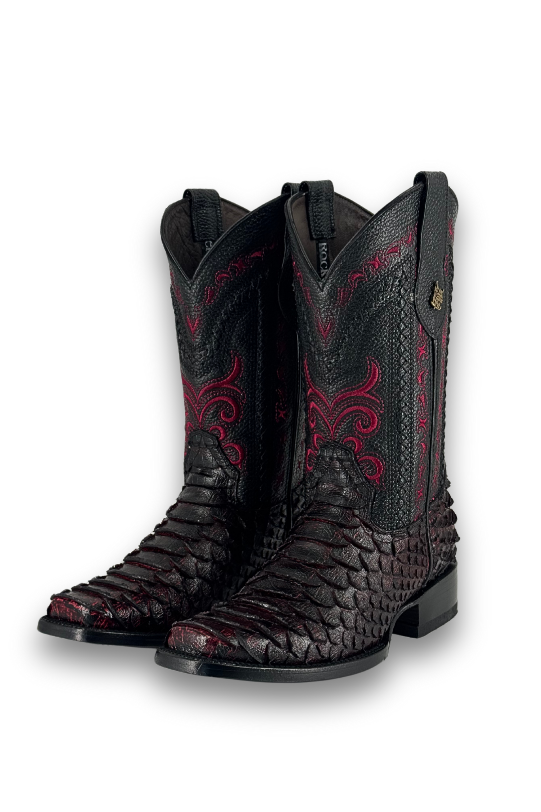 Python  Rodeo Toe Cowboy Boot