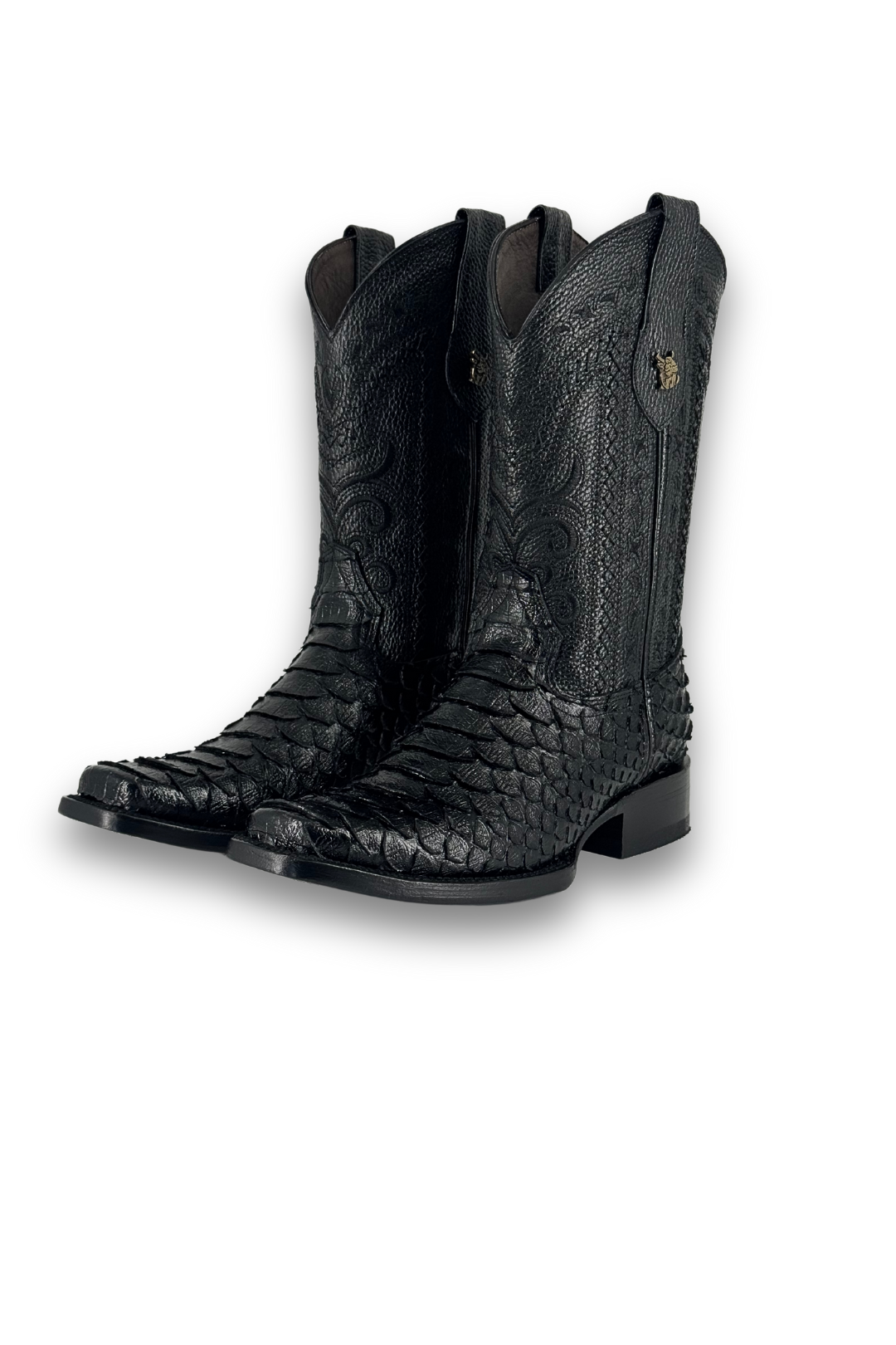 Python  Rodeo Toe Cowboy Boot