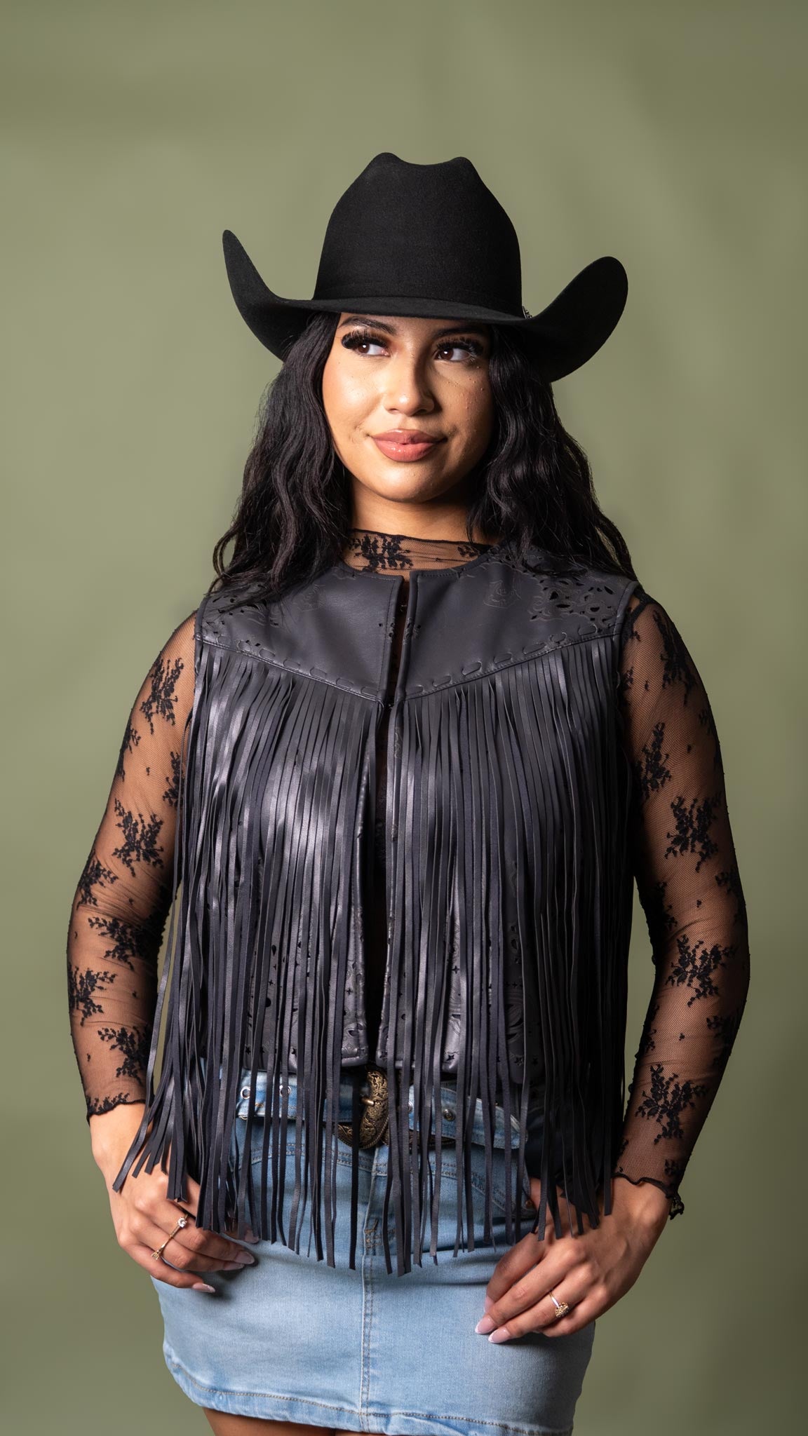 Nightfall Rider Fringe Vest