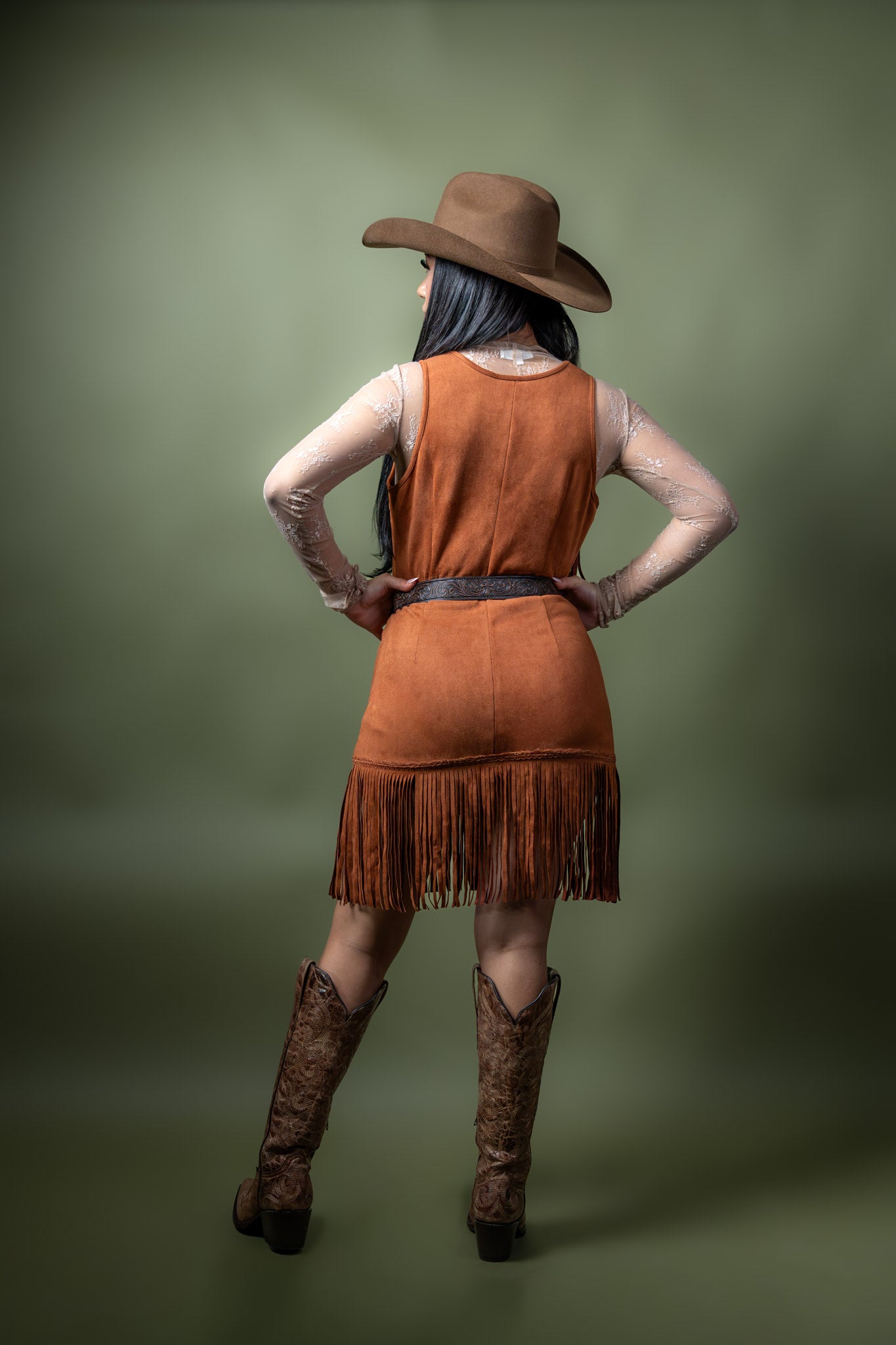 Evie's Fringe Western Dress