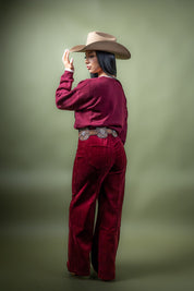 Sienna Corduroy Wide-Leg Trouser