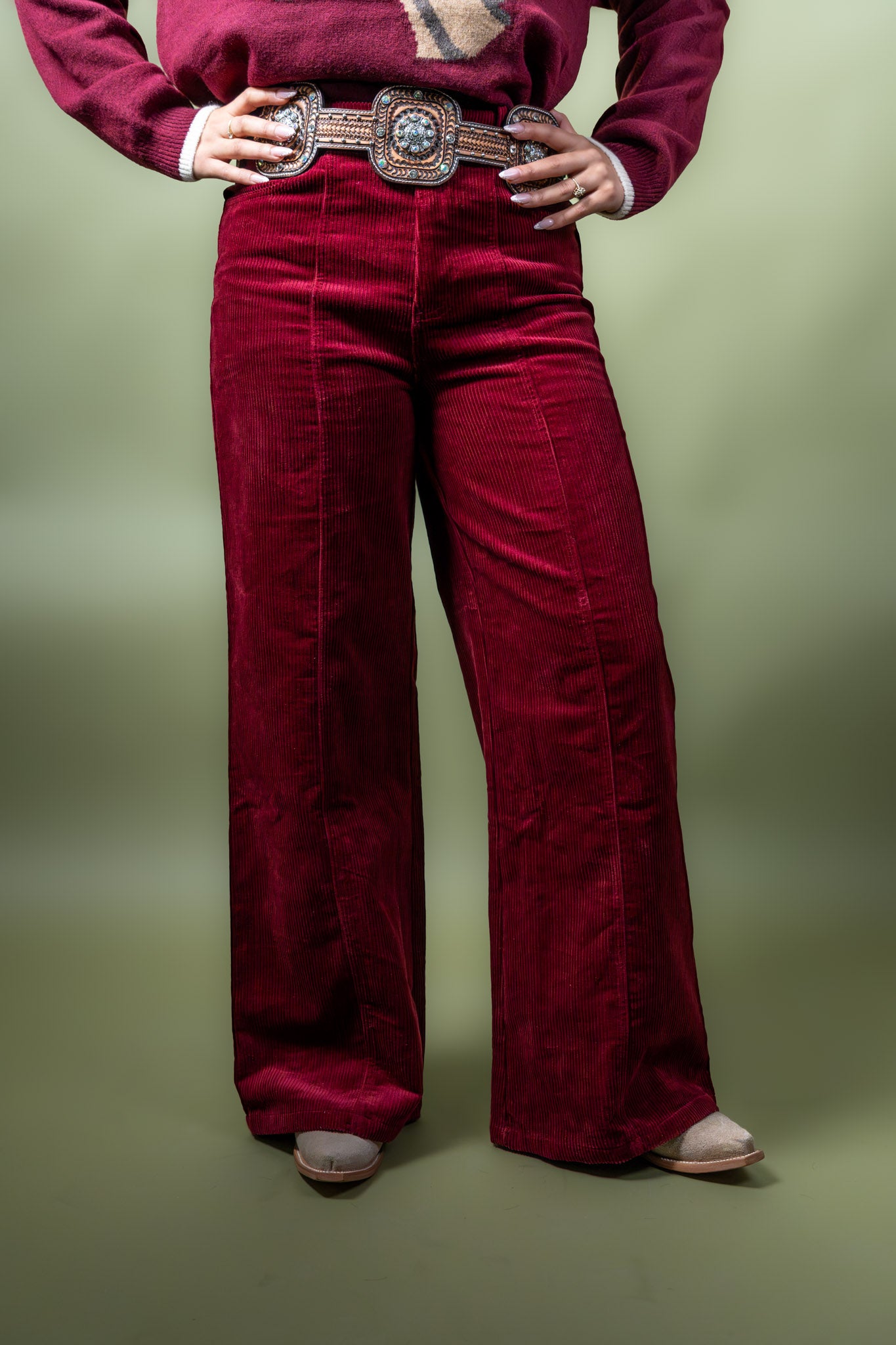 Sienna Corduroy Wide-Leg Trouser
