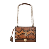 Cuadra Bag DU505 Honey Python/Cowhide