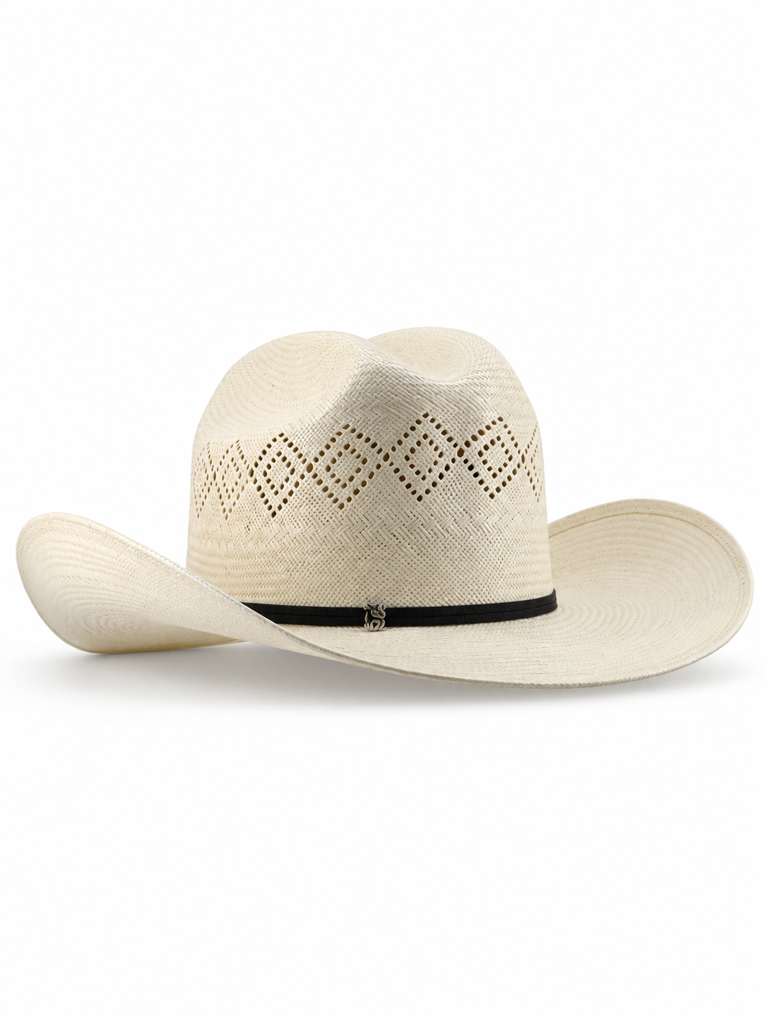 Two Diamonds 100X Cattleman Straw Hat