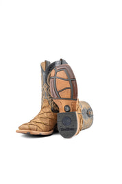 Austin Big Bass Pirarucu Square Toe Cowboy Boot