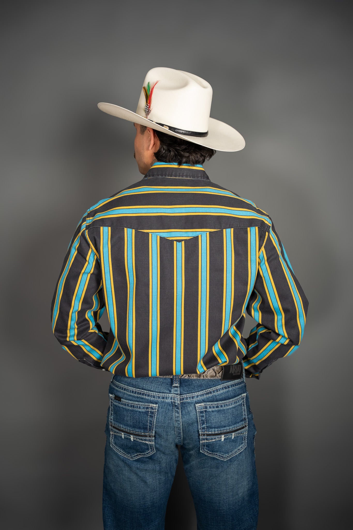 Wrangler Vintage Long Sleeve Shirt Pearl Snap