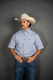 Wrangler George Strait Print Button Up