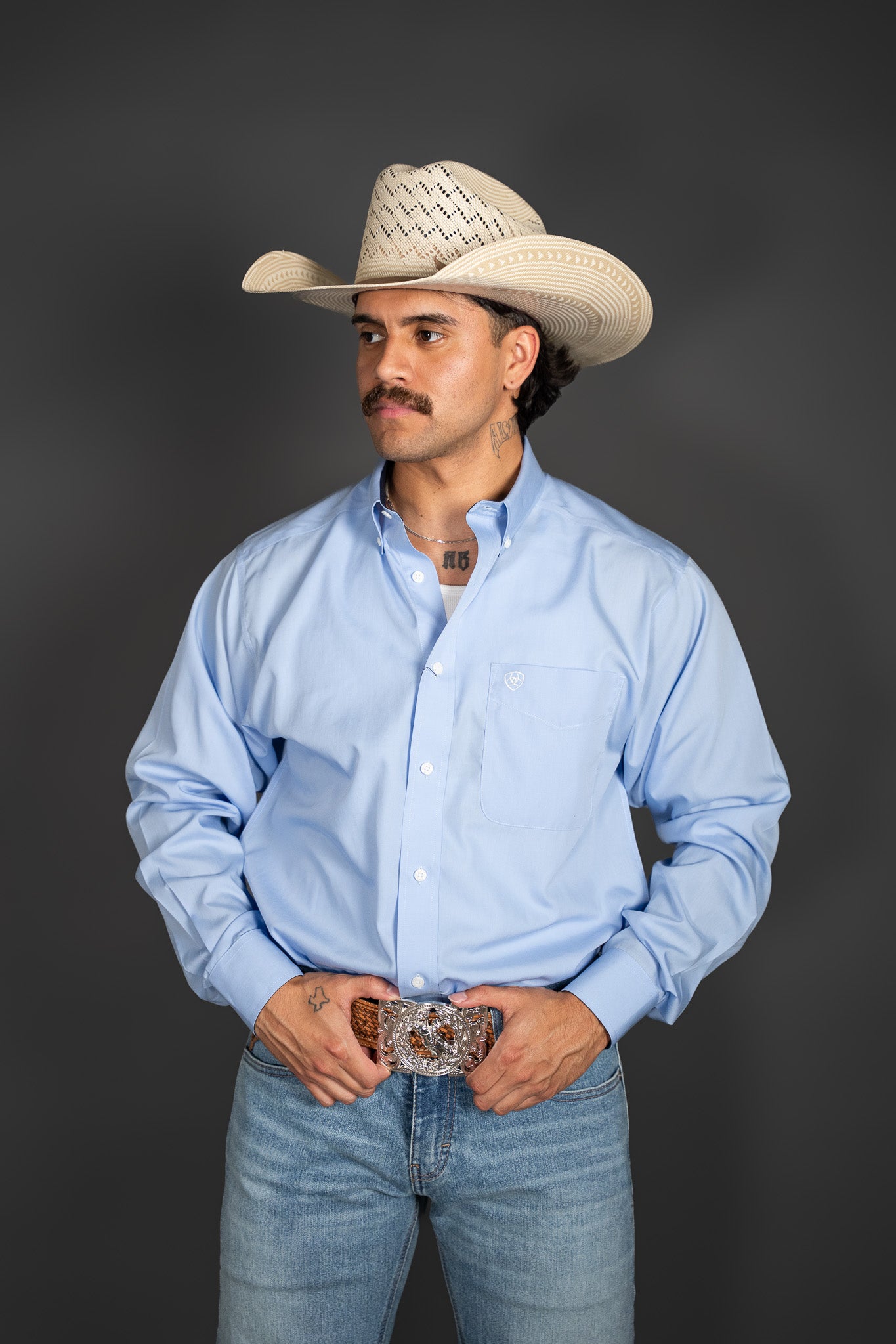 Ariat Wrinkle Free Solid Classic Fit Shirt