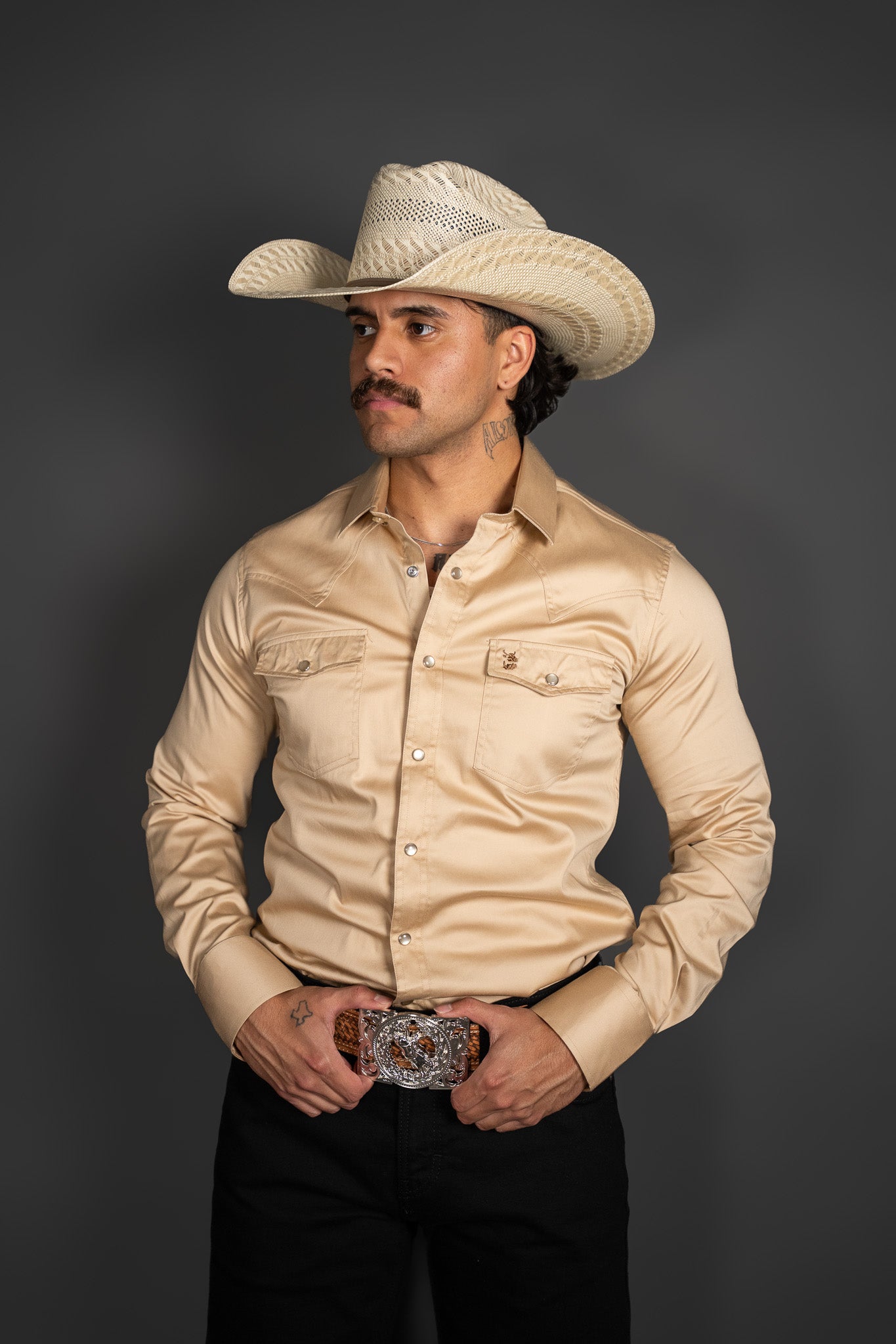 Rock'em Long Sleeve Pearl Snap Western Shirt