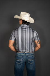 Rock & Roll Striped Polo