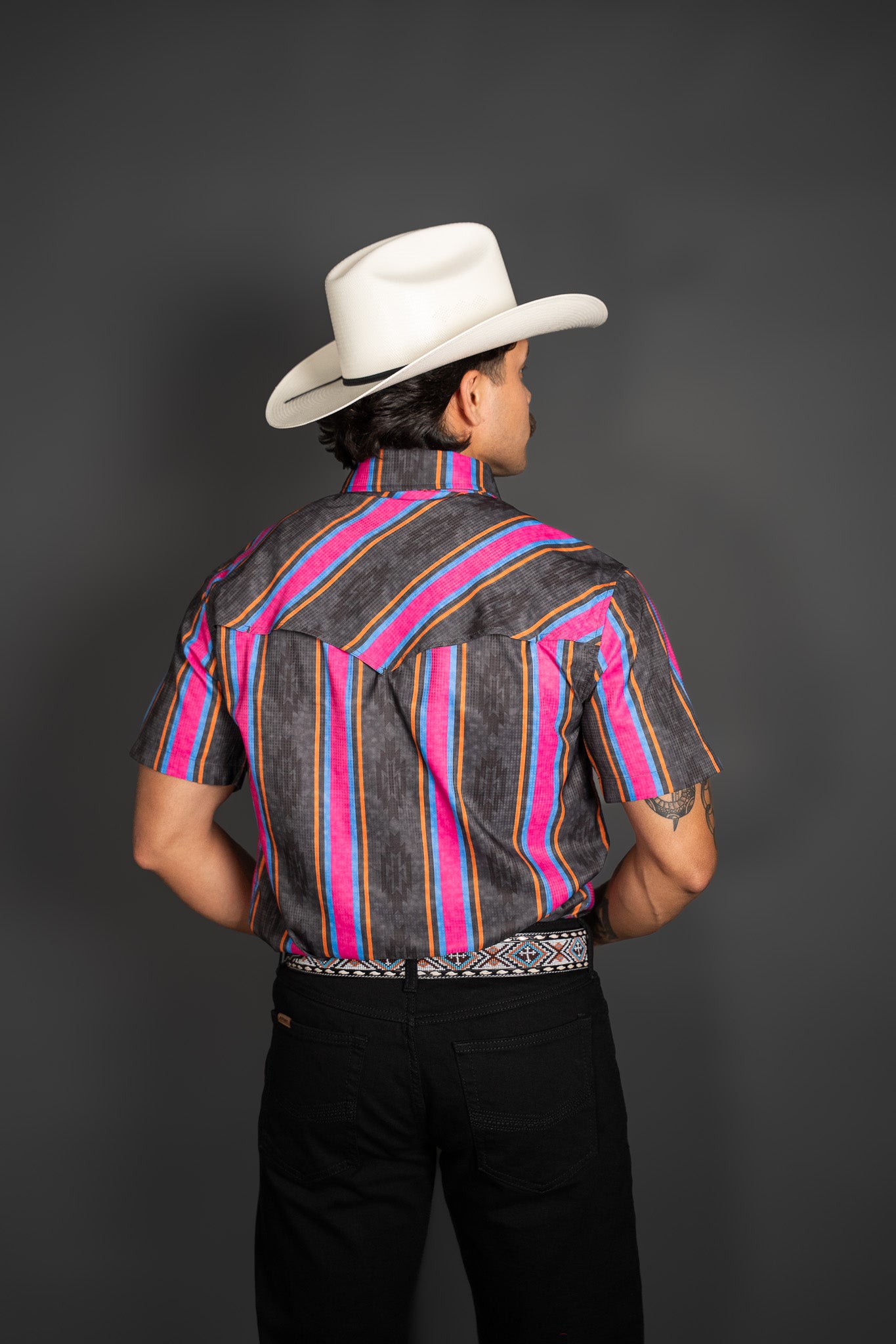 Rock & Roll Ripstop Stripes Short Sleeve Shirt