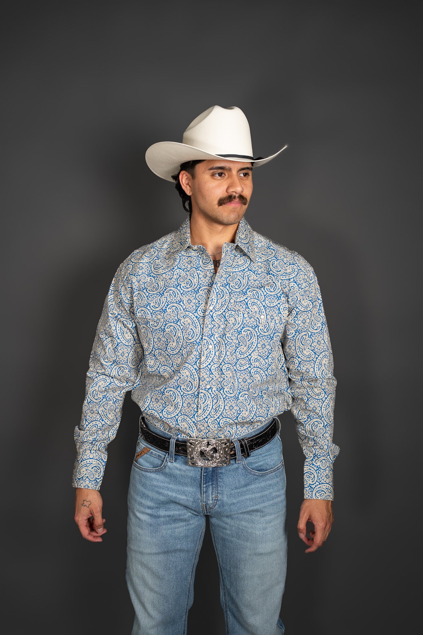 Roper Paisley Long Sleeve Shirt