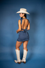 Darla Denim Two-Piece Set