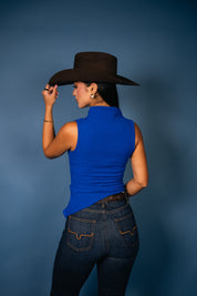 Sayla Asymmetrical Ruched Top