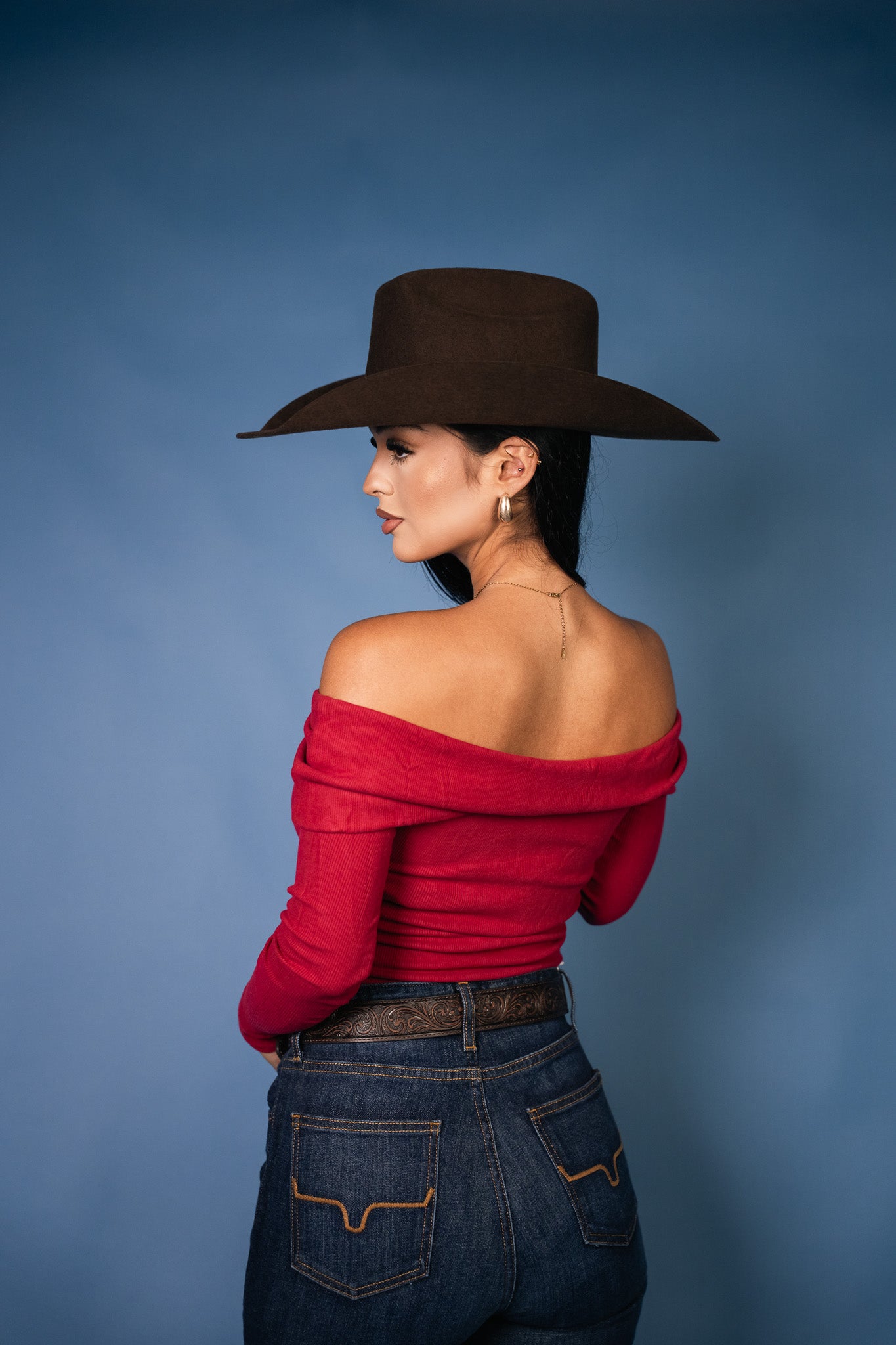 Cozy Ribbed Off-the-Shoulder Top