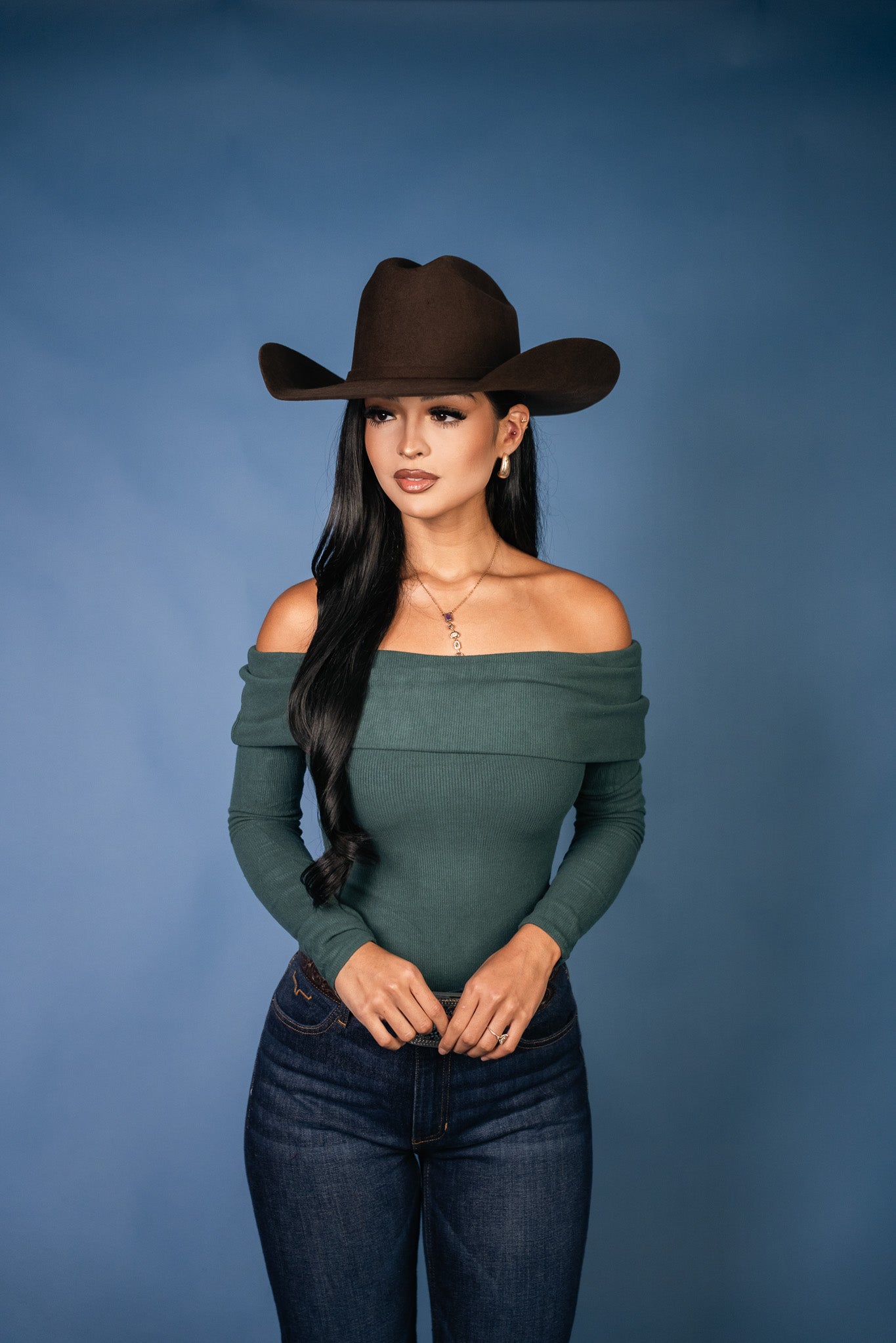 Cozy Ribbed Off-the-Shoulder Top