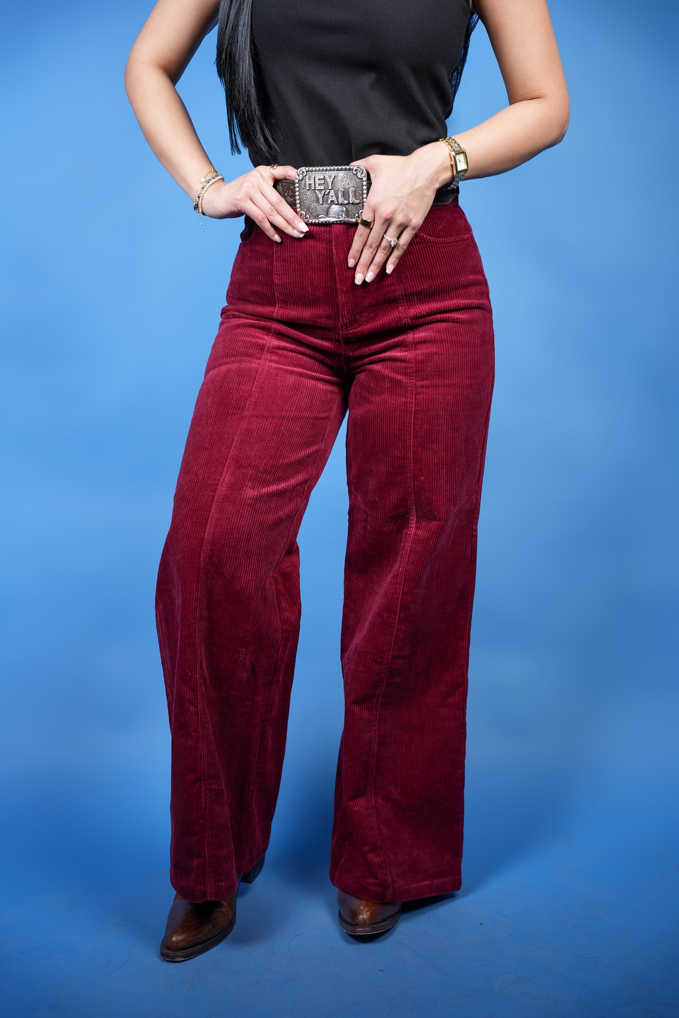 Sienna Corduroy Wide-Leg Trouser