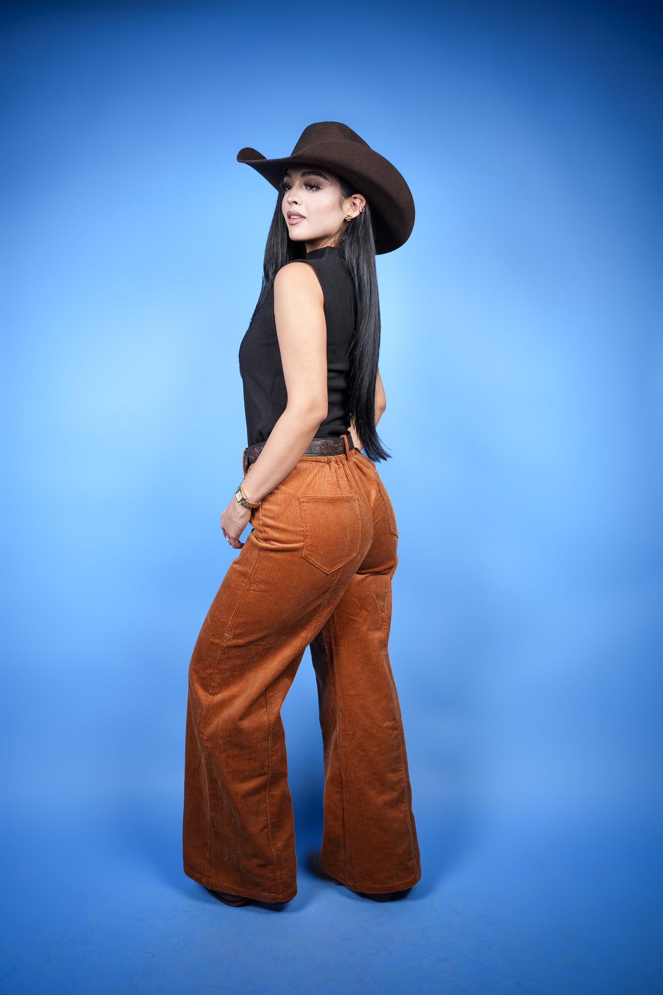Sienna Corduroy Wide-Leg Trouser