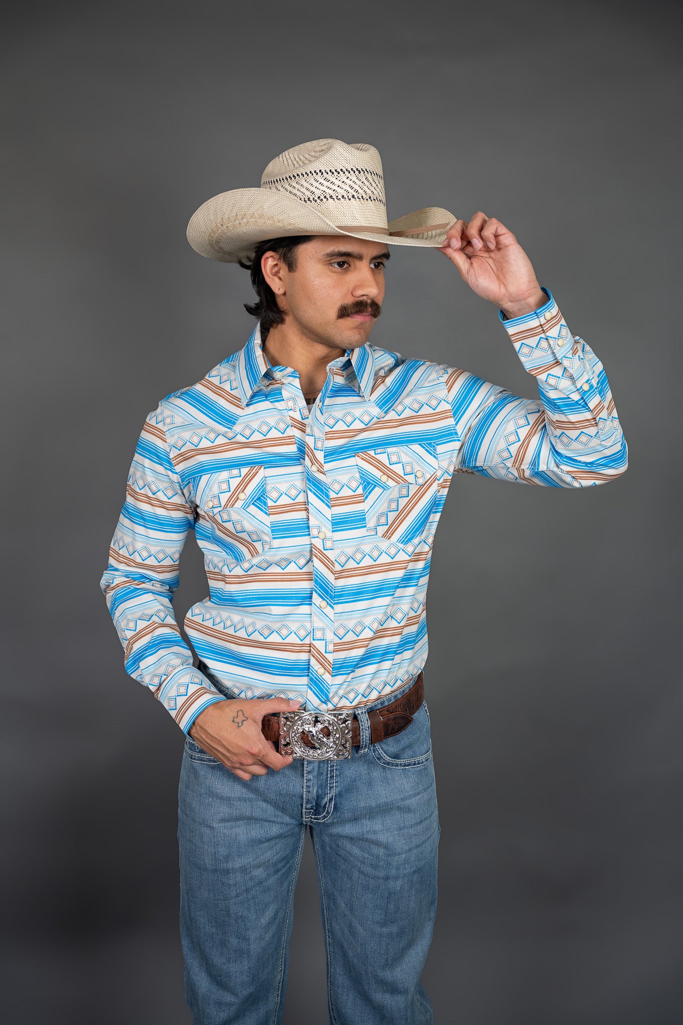 Men's Pearl Snap Shirts Rock'Em Men's Pearl Snap Shirts Rock'Em