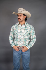 Rock & Roll Yarn Dye Plaid Long Sleeve Shirt